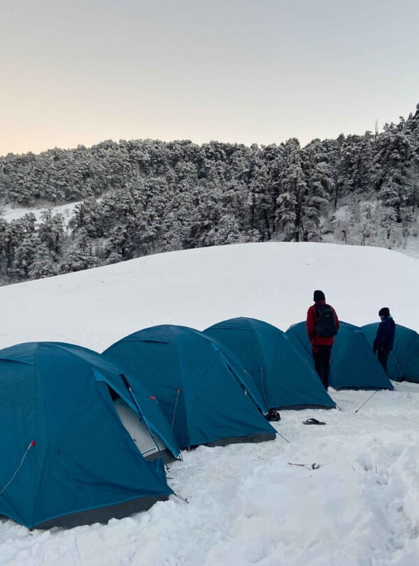 Dayara Bugyal Trek Camp View
