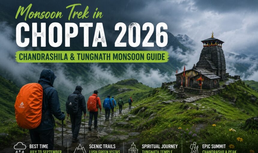 Monsoon Trek in Chopta 2026 | Chandrashila & Tungnath Monsoon Guide